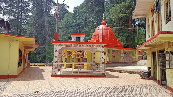 Side view of the main sanctum