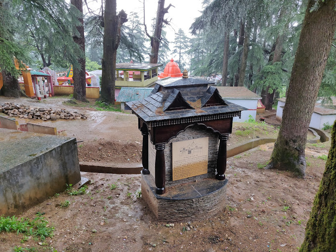 Deodar forest around the Haat Kalika Temple