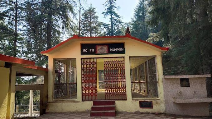 Resting place built by the Soldiers of Kumaon Regiment